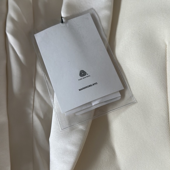 White tuxedo jacket wardrobe.nyc size 2xs - Picture 3 of 8